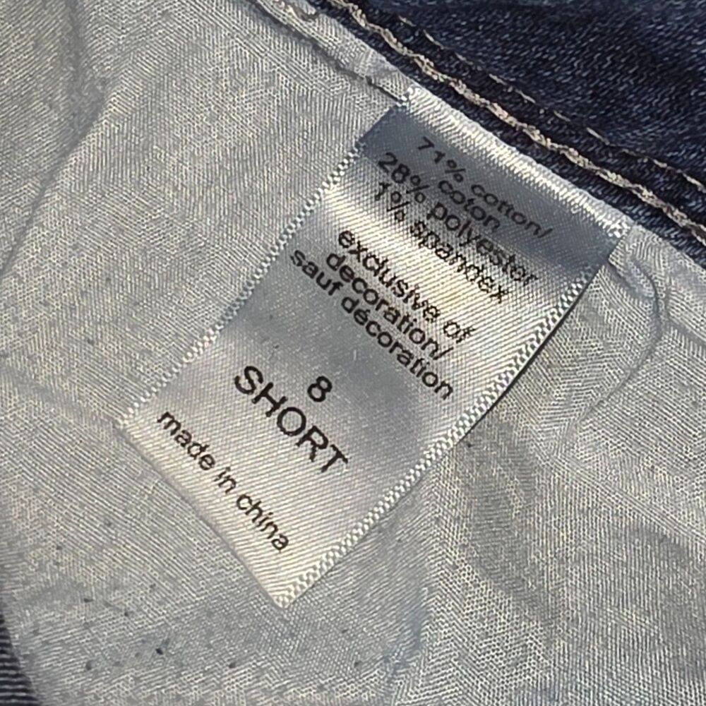 Retro Vibes! Maurices Vintage Darkwash Petite Bootcut Jeans Size 8 Short - Picture 4 of 8